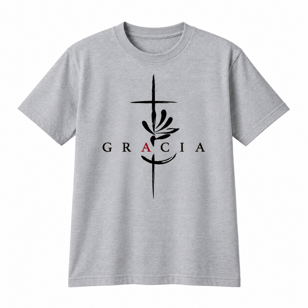ガラシャ Tシャツ（ライトグレー）